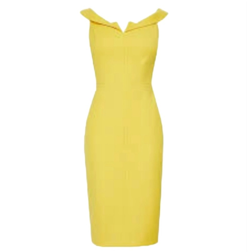 Karen millen dress origami off the shoulder cut
